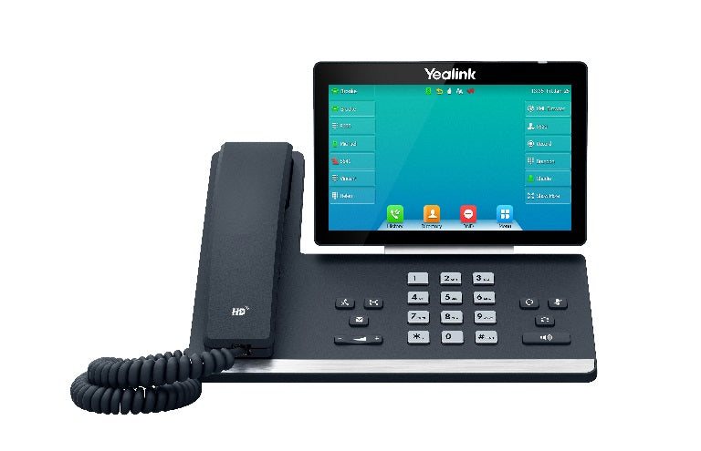*LS Yealink SIP-T57W, 16 Line IP HD Phone, 7" 800 x 480 colour screen, HD voice, Dual Gig Ports, Built in Bluetooth and WiFi, USB 2.0 Port, SBC Ready - Image 5