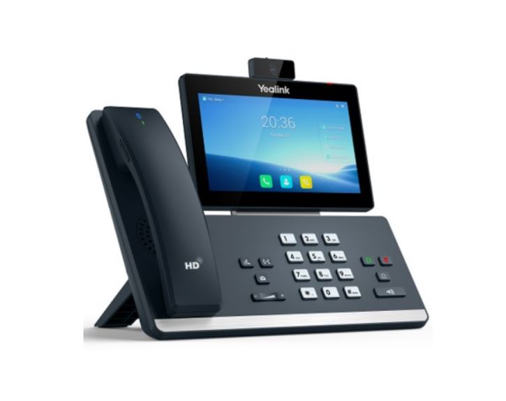 Yealink T58W-C 16 Line IP HD Android Phone with HD Camera, 7" colour touch screen, HD voice, Dual Gig Ports, Built-in Bluetooth& Wifi, USB 2.0 - Image 2