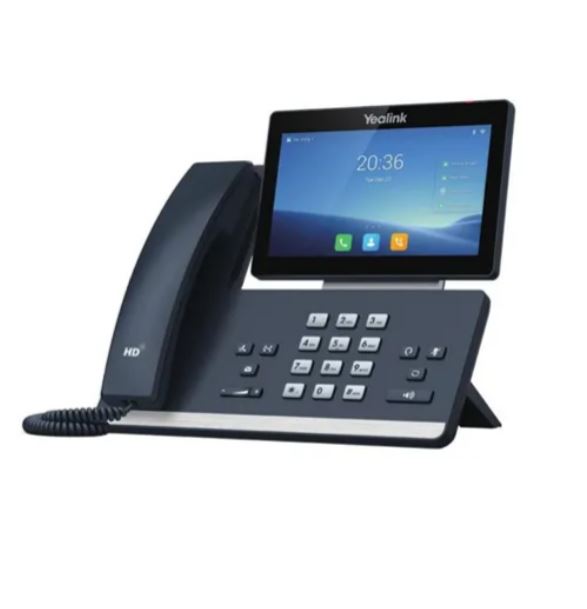 Yealink T58WP-C 16 Line IP HD Android Phone with HD Camera, BT Handset, touch screen, HD voice, Dual Gig Ports, Built-in Bluetooth& Wifi, USB 2.0 - Image 2