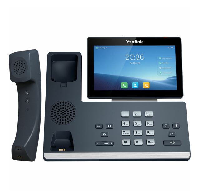 *LS Yealink T58WP 16 Line IP HD Android Phone, colour touch screen, BT Handset (BTH58), HD voice, Dual Gig Ports, Built in Bluetooth & WiFi, USB 2.0 P - Image 5