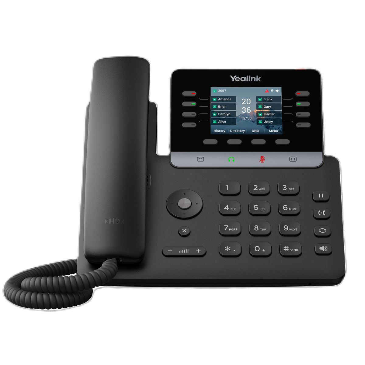 Yealink SIP-T73U (SBC READY) IP Phone, 2.8" Color Display, 12 SIP Accounts, HD Voice, USB & PoE, - Image 1