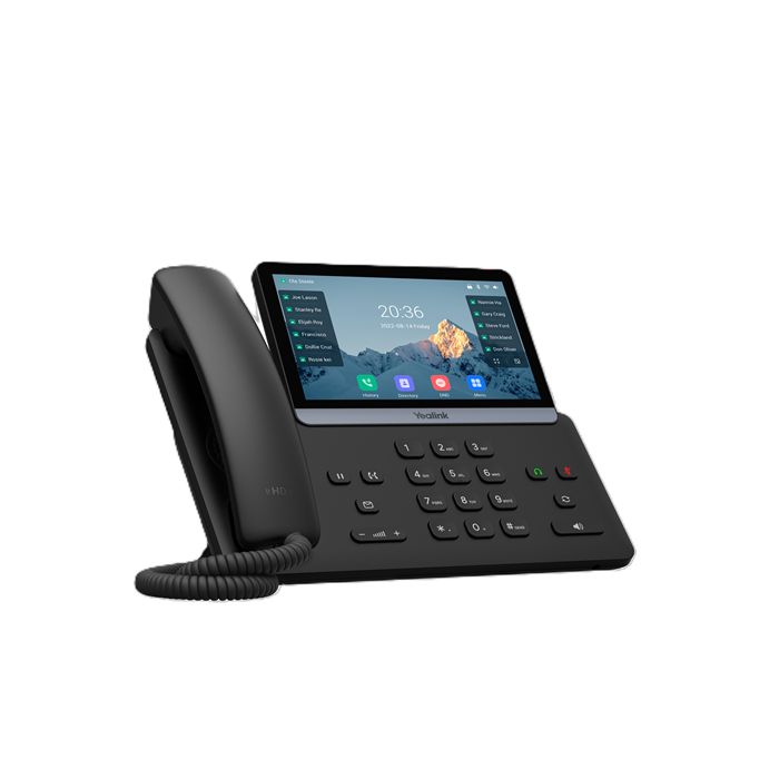 Yealink SIP-T77U (SBC READY)  IP Phone, 7" Touchscreen, 16 SIP Accounts, Dual USB, HD Voice, PoE, Linux 6.1, TEE Encryption - Image 2