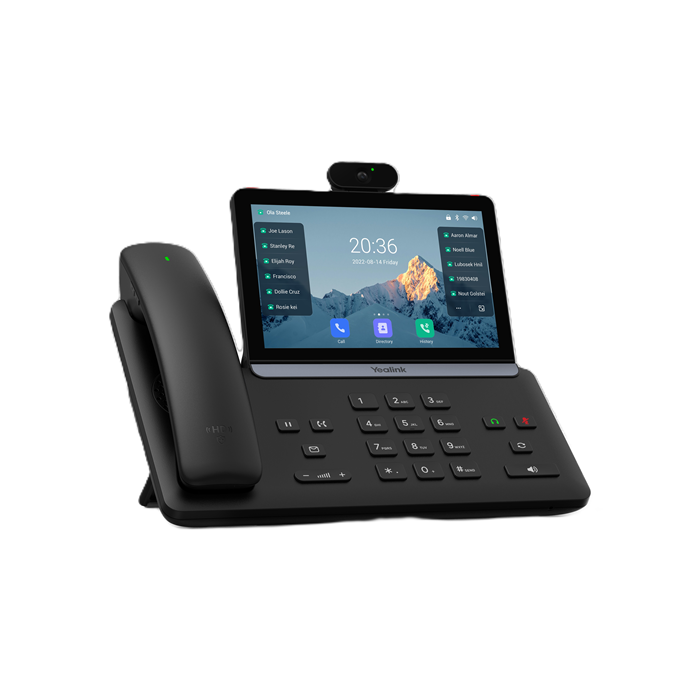 Yealink SIP-T88V Pro IP Phone, 7" Touchscreen, Android 13, HD Voice, Bluetooth Handset, Wi-Fi 6, Dual USB, PoE, Video Ready - Image 2