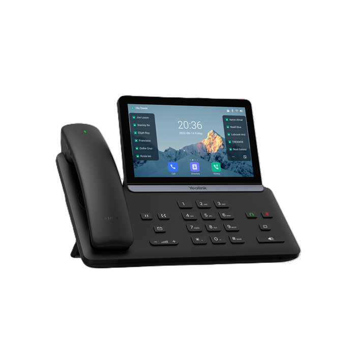 Yealink SIP-T88W Pro IP Phone, 7" Touchscreen, Android 13, HD Voice, Bluetooth Handset, Wi-Fi 6, Dual USB, PoE - Image 2