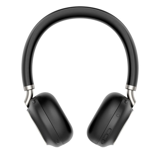 Yealink BH76 Teams Certified Bluetooth Wireless Stereo Headset, Black, ANC, USB-C, Rectractable Microphone, 35 hours battey life **EOS** - Image 1