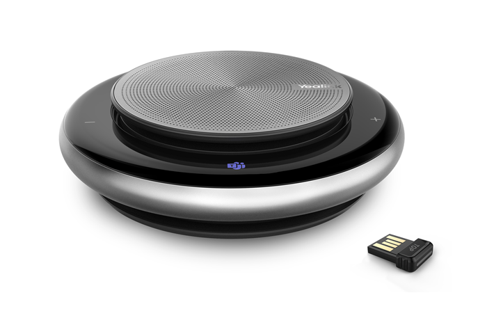 Yealink CP900 Portable Speakerphone Microsoft Teams USB/Bluetooth, High-Quality Audio, Includes BT50 Bluetooth Dongle ( Dongle in Hand Strap ) - Image 1