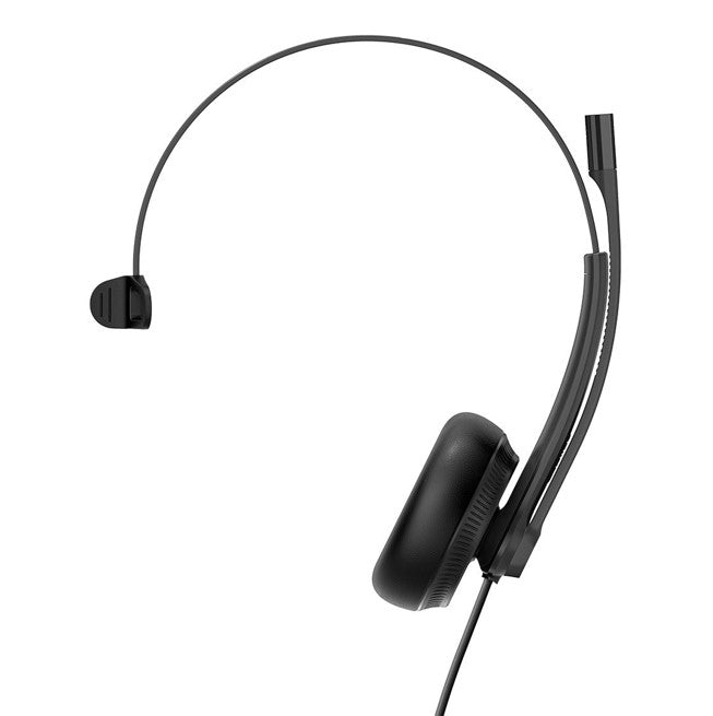 Yealink UH34SE Teams Certified Wideband Noise Cancelling Headset, USB and 3.5mm Jack, Controller with Teams Button, Mono, Ultra Lightweight Design - Image 3