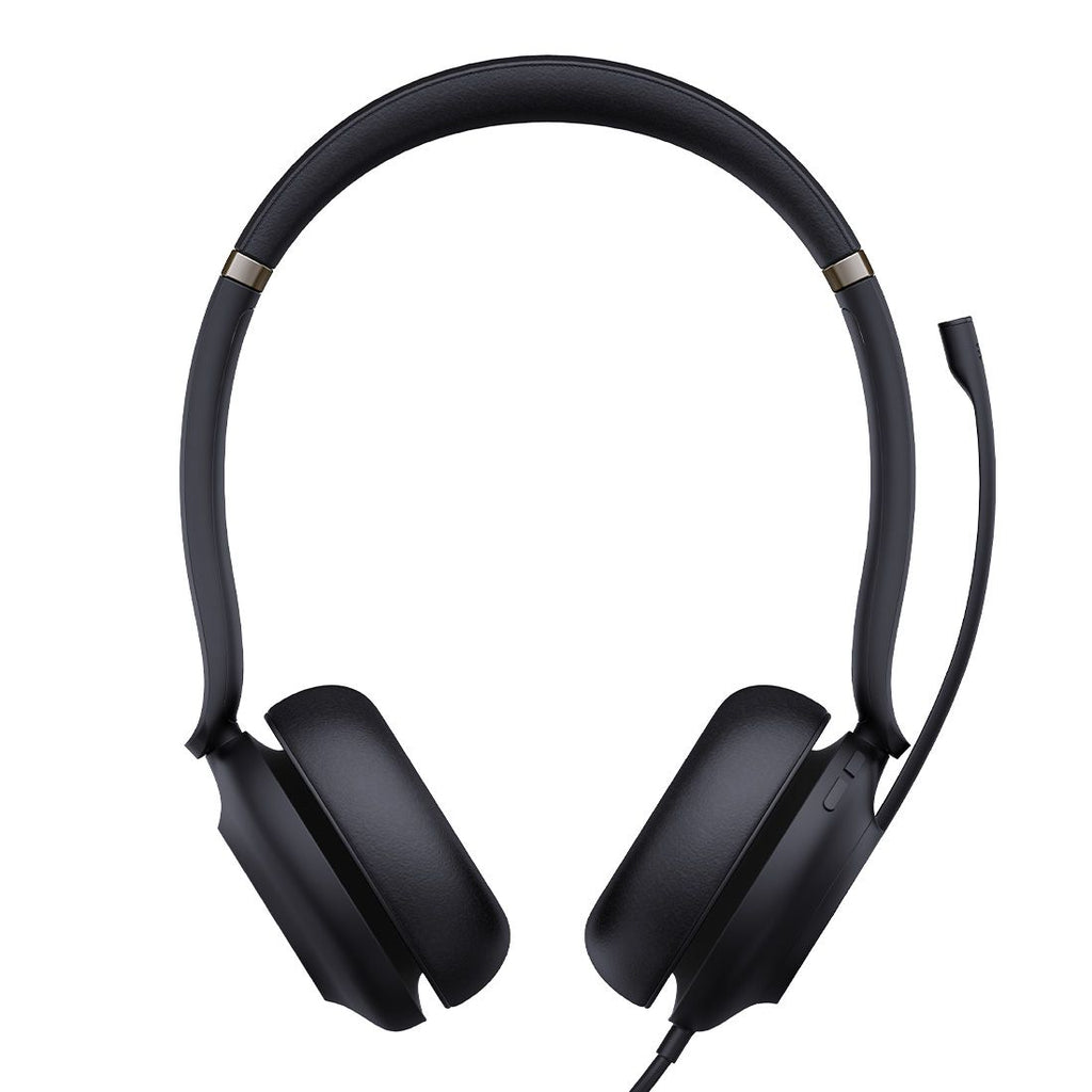 Yealink UH37 Dual MicrosoftTeams Certified USB Wired Headset USB-C/A PROFESSIONAL USB HEADSET Dual Noise-Cancelling, USB-C to USB-A adapter - Image 3