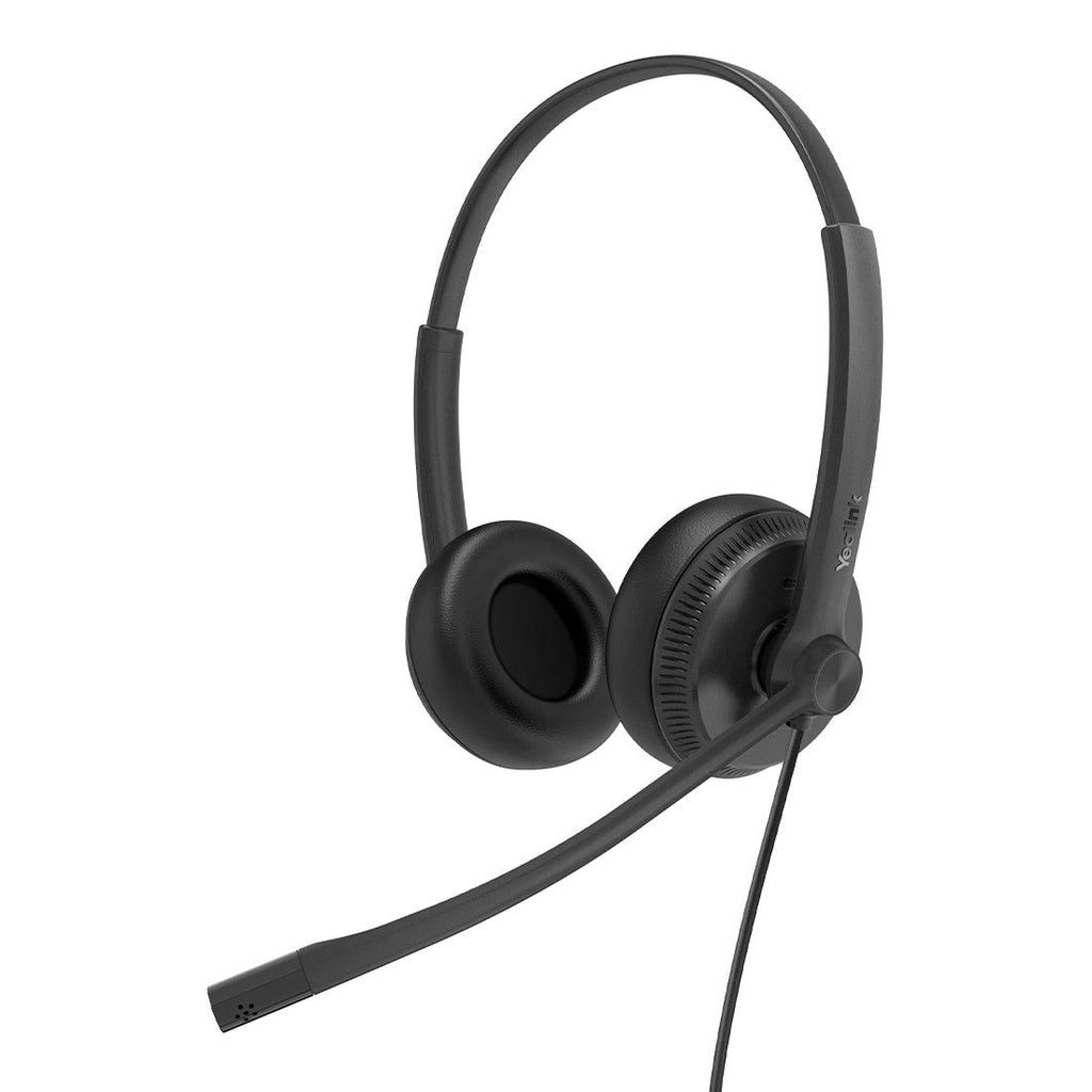 Yealink UH34 Dual UC USB Headset, Lightweight, All Day Wearing Comfort, Ear Wideband Noise Cancelling Microphone, Leather Ear Cushions, USB-A - Image 5