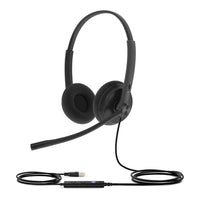 Yealink UH34 Lite Dual UC USB Headset, Lightweight, All Day Wearing Comfort, Ear Wideband Noise Cancelling Microphone, Foamy Ear Cushions, USB-A - Image 2