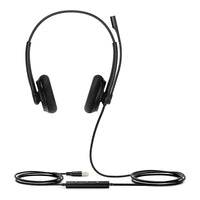 Yealink UH34 Lite Dual UC USB Headset, Lightweight, All Day Wearing Comfort, Ear Wideband Noise Cancelling Microphone, Foamy Ear Cushions, USB-A - Image 3