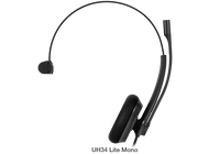 Yealink UH34 Lite Mono Teams USB Headset, Lightweight, All Day Wearing Comfort, Ear Wideband Noise Cancelling Microphone, Foamy Ear Cushions, USB-A - Image 1