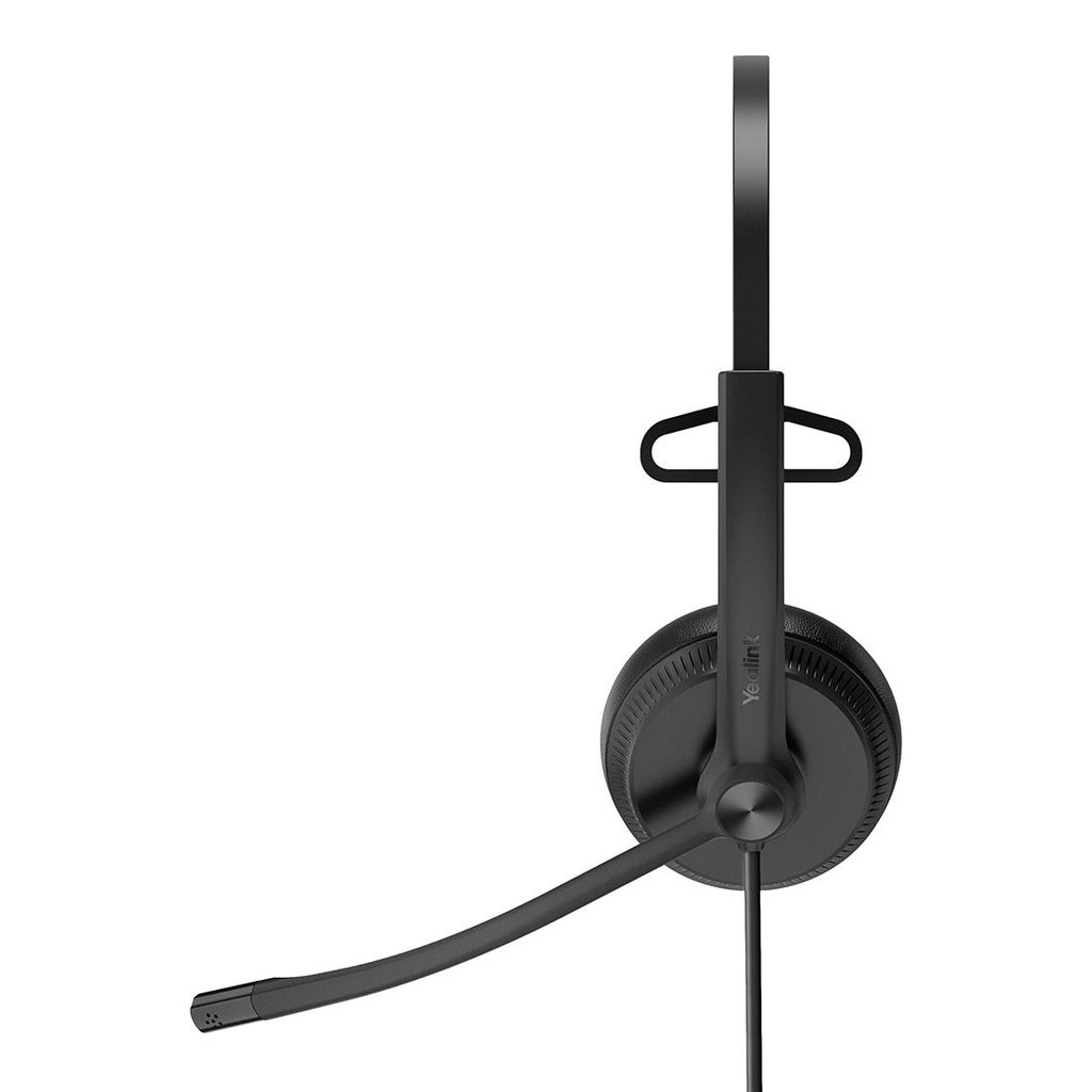 Yealink UH34 Special Edition Mono UC USB Headset, USB-A  3.5mm, Audio Clarity, Noise Cancelling Microphone, Leather Ear Cushions, YHC20 Controller - Image 3