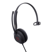 Yealink UH37 Mono USB Wired Headset, UC, USB-C, 35mm Speaker, Busylight, Leather Ear Cushion,HD Audio, 2Mic Noise Killer, Microsoft Teams & UC - Image 2