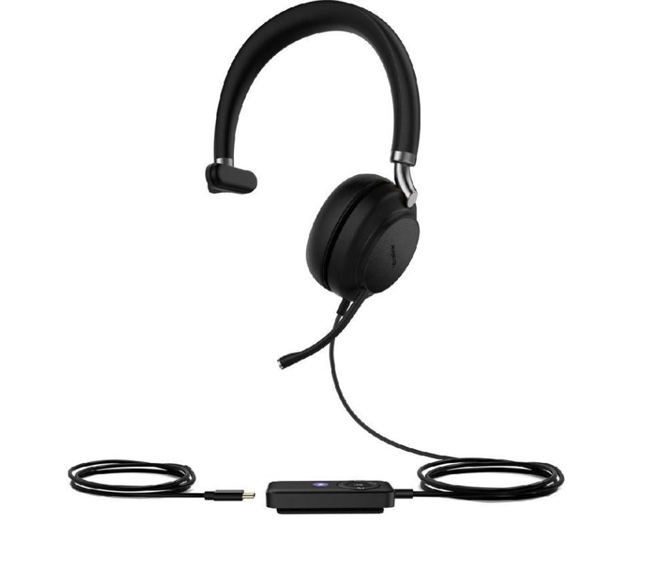Yealink UH38 Mono USB and Bluetooth Headset, USB-C, UC Call Controller, Dual Noise-Canceling Mics, Busy Light, Microsoft Teams & UC Certified, EOL - Image 3