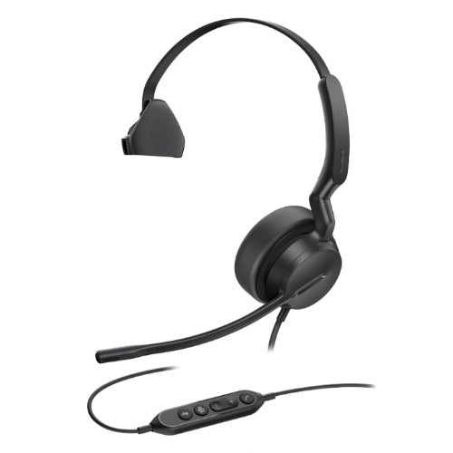 Yealink UH42 Mono CA, USB wired headset, AI-powered noise cancellation, compatibility with both USB-C and USB-A devices - Image 5