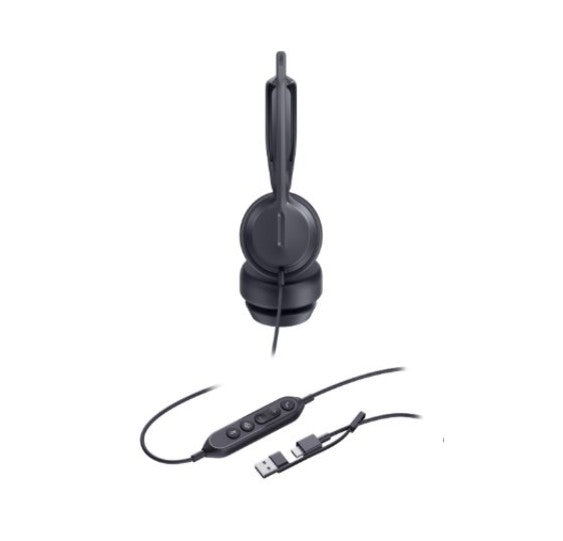 *LS Yealink UH42SE Dual UC USB-C/A, USB Wired Headset, Noise-Canceling Microphone, Leather Ear Cushions Control - Image 2