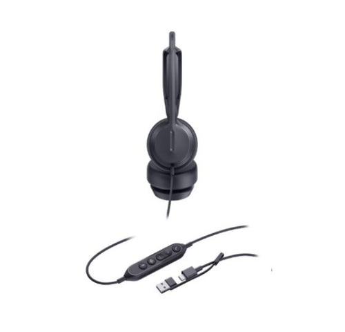 *LS Yealink UH42SE Dual UC USB-C/A, USB Wired Headset, Noise-Canceling Microphone, Leather Ear Cushions Control - Image 2