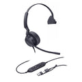 *LS Yealink UH42SE Mono Teams USB-C/A Microsoft Certified Teams USB Wired Headset, Noise-Canceling Microphone, Leather Ear Cushions Control - Image 1