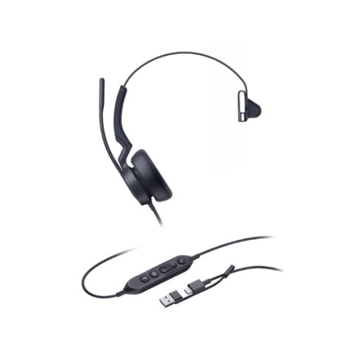 Yealink UH46 Mono C/A, premium single-ear USB headset, Lightweight, 3-microphone array, Acoustic Shield 3.0 - Image 3