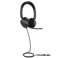 Yealink UH48 Teams USB Wired Headset Hybrid Active Noise Cancellation, Four-Microphone Noise-canceling Technology,  Swift Plug & Play All-Day Comfort - Image 2