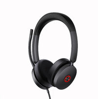 Yealink UH48 UC USB Wired Headset Hybrid Active Noise Cancellation, Four-Microphone Noise-canceling Technology,  Swift Plug & Play All-Day Comfort - Image 2