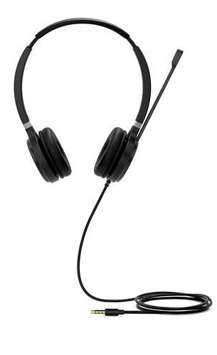 Yealink UHD362 Premium Wideband 3.5mm Dual Headset for Yealink IP Phones, Controller Not included,  Noise-canceling, Comfortable Wear - Image 1
