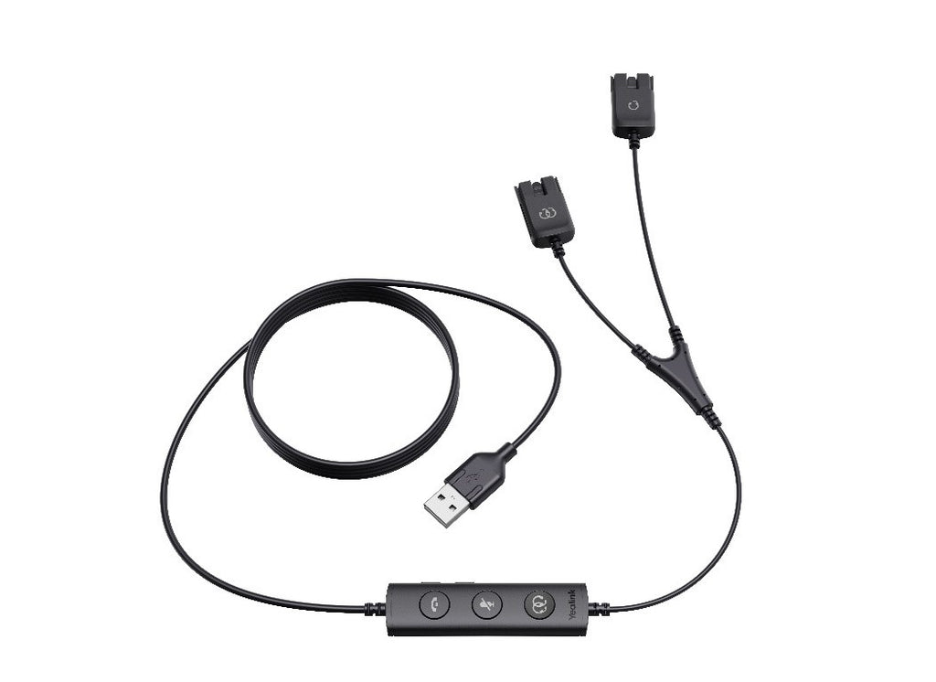 Yealink USB/QD Trainer Cable(1PCS), Y Cable - USB/QD Trainer Cable for YHS series - Image 2