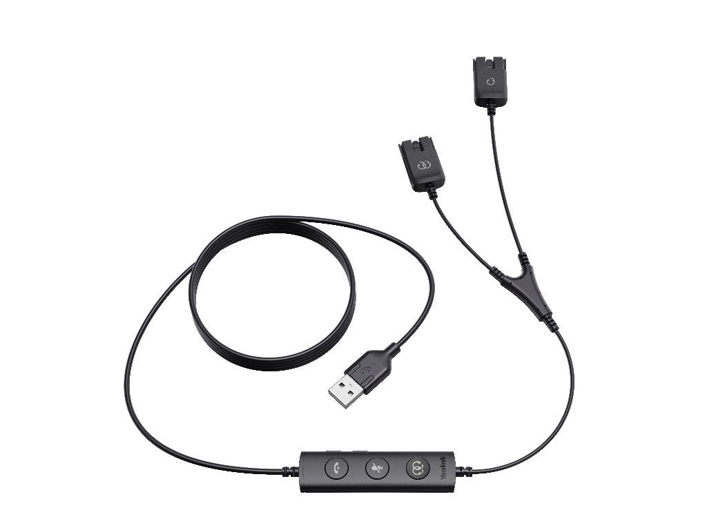 Yealink USB/QD Trainer Cable(1PCS), Y Cable - USB/QD Trainer Cable for YHS series - Image 2