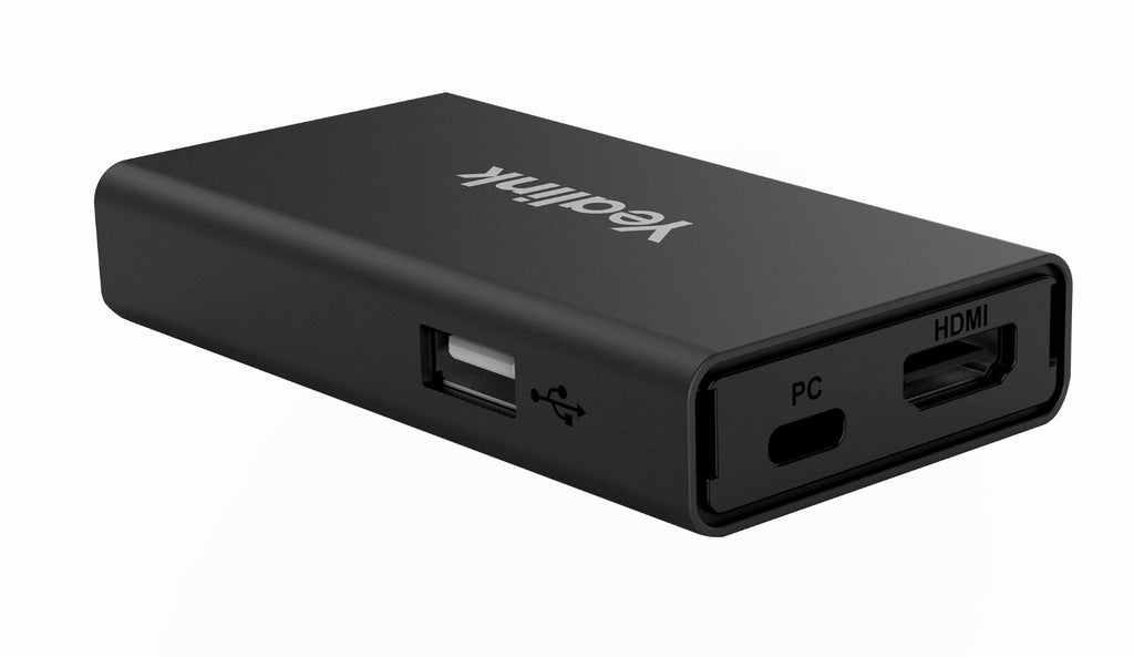 Yealink VCH51, Cable Content Sharing Box for MeetingBar A20 & A30 series, 0.6m HDMI Cable, 0.6m USB-C Cable, HDMI Sharing - Image 3
