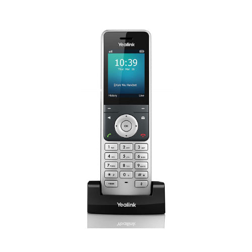 Yealink W56H Cordless DECT IP Phone Handset, Wireless, HD Audio Quality, Quick USB Charging, High-end ID design, Microsoft SIP Gateway,Teams - Image 2