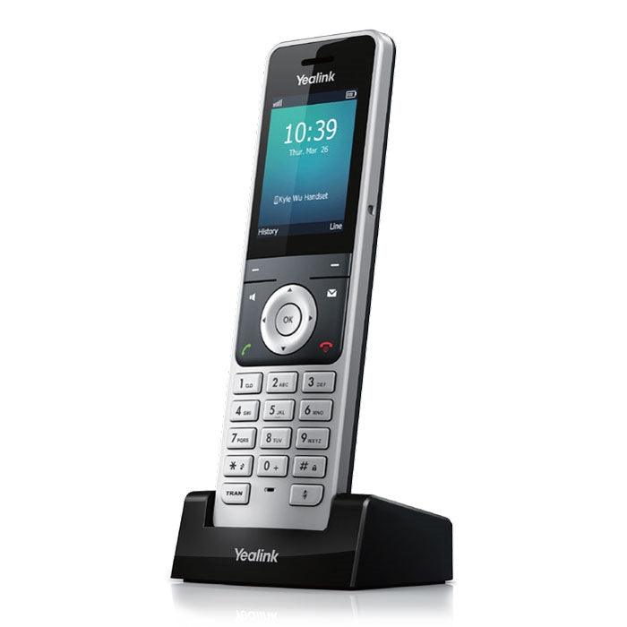 Yealink W56H Cordless DECT IP Phone Handset, Wireless, HD Audio Quality, Quick USB Charging, High-end ID design, Microsoft SIP Gateway,Teams - Image 4