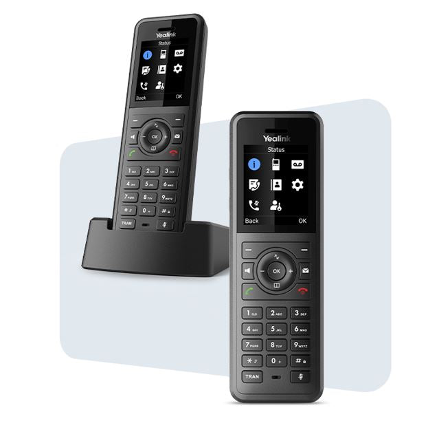 Yealink W57R Professional Business DECT Handset, 1.8" Color Screen, HD Voice, up to 40 hrs talk time, 575 hrs standby, Vibration alarm, No Perception - Image 2