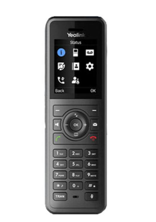 Yealink W57R Professional Business DECT Handset, 1.8" Color Screen, HD Voice, up to 40 hrs talk time, 575 hrs standby, Vibration alarm, No Perception - Image 3