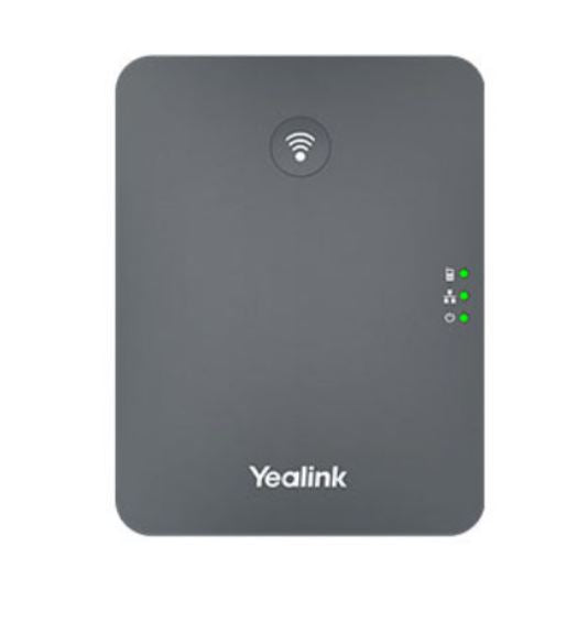 Yealink W70B Wireless DECT IP Base Station for Small and Medium-Sized Businesses, Pairing with up to 10 W73H/W57R/W59R, Up to 20 Simultaneous Calls - Image 4