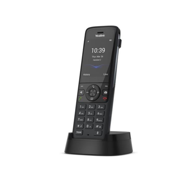 Yealink W78P Wireless DECT Phone System, Solution including W70B Base Station and 1x W78H Handset, Scalable solution, optimised wireless communication - Image 2