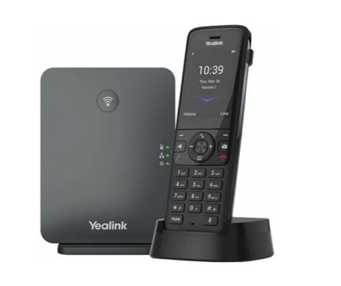 Yealink W78P Wireless DECT Phone System, Solution including W70B Base Station and 1x W78H Handset, Scalable solution, optimised wireless communication - Image 4