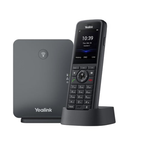 Yealink W79P Pro Ruggedized DECT Handset, FNR, combining W70B with W59R Pro handset, Bluetooth 5.2 connectivity - Image 1
