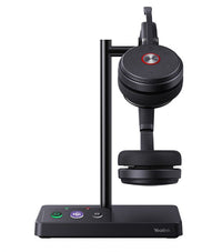 LAST STOCK Yealink WH62 Dual Teams DECT Wireless Headset Headset, Busylight On Headset, Leather Ear Cushions, Acoustic Shield Technology, Built-in Rin - Image 2