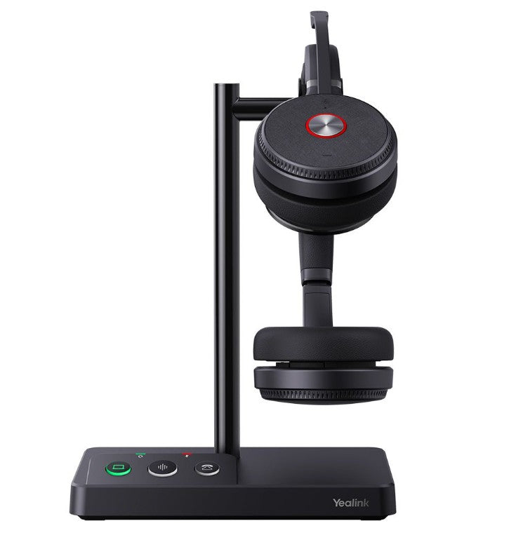 LAST STOCK Yealink WH62 Dual UC DECT Wireless Headset, Busylight On Headset, Leather Ear Cushions, Microsoft Teams & UC Certified,Noise Killer, HD voi - Image 5