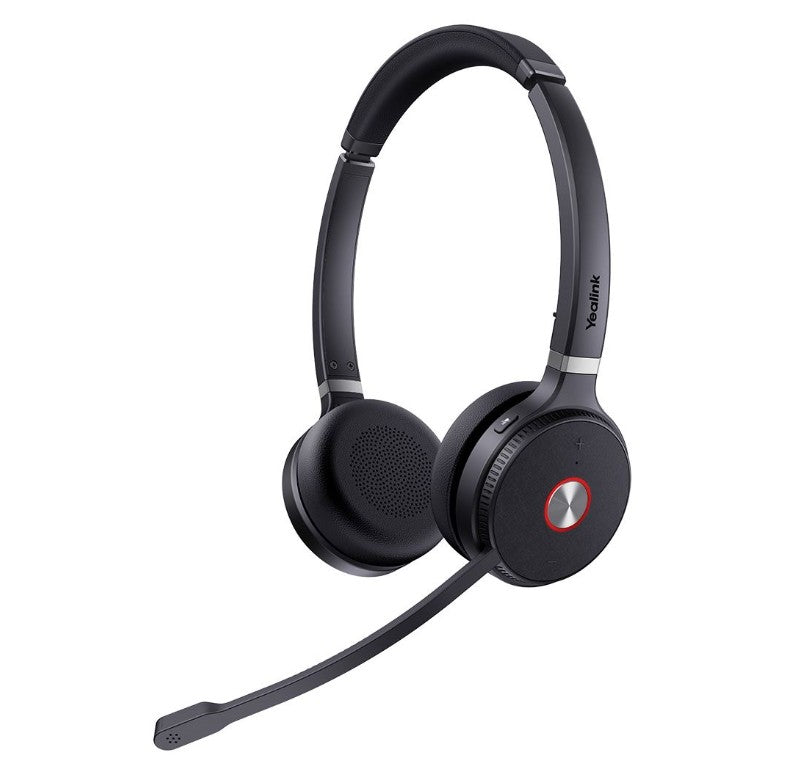 LAST STOCK Yealink WH62 Dual UC DECT Wireless Headset, Busylight On Headset, Leather Ear Cushions, Microsoft Teams & UC Certified,Noise Killer, HD voi - Image 2