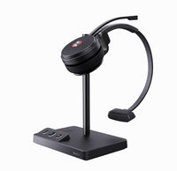 LAST STOCK Yealink WH62 Mono UC DECT Wireless Headset, Busylight On Headset, 2 Micro-USB Connection, Leather Ear Cushions (IPY-WH62-MONO-TEAMS alterna - Image 2
