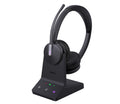 Yealink WH64 Hybrid Dual with Charging Stand Teams DECT Wireless Headset, DECT & Bluetooth 3-Mic Noise Cancellation, DECT Dongle USB-A WDD60 - Image 1