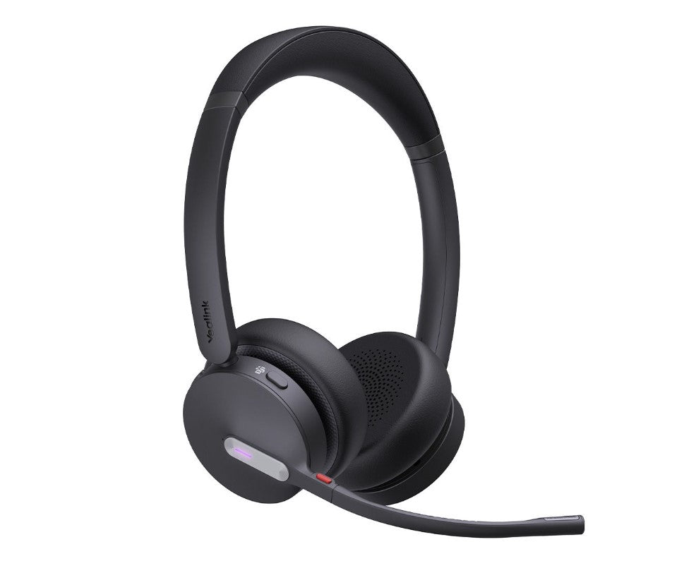 Yealink WH64 Hybrid Dual with Charging Stand Teams DECT Wireless Headset, DECT & Bluetooth 3-Mic Noise Cancellation, DECT Dongle USB-A WDD60 - Image 3