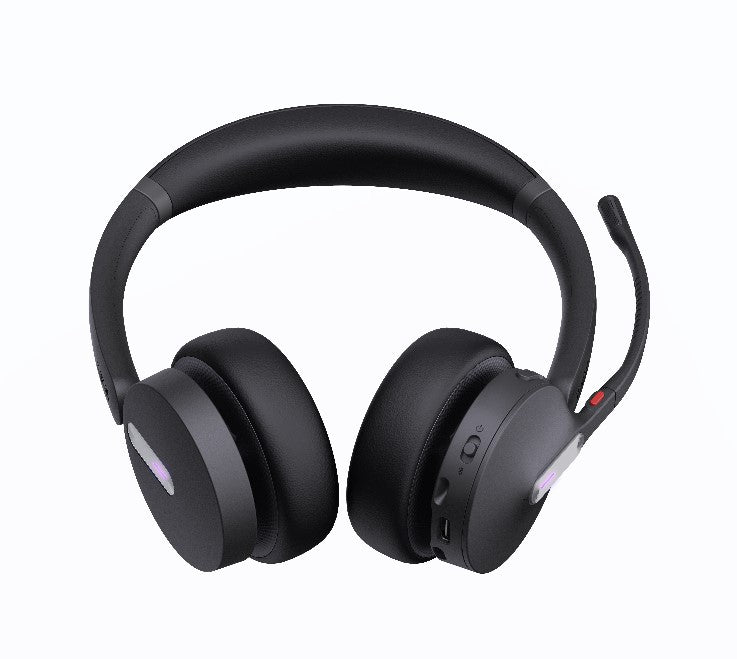 Yealink WH64 Hybrid Dual Teams DECT Wireless Headset, DECT & Bluetooth Wireless Technology, 3-Mic Noise Cancellation, DECT Dongle USB-A WDD60 - Image 3