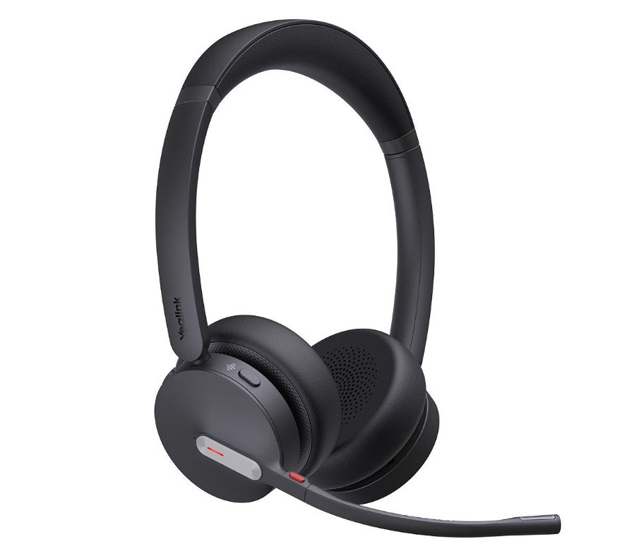 Yealink WH64 Hybrid Dual Teams DECT Wireless Headset, DECT & Bluetooth Wireless Technology, 3-Mic Noise Cancellation, DECT Dongle USB-A WDD60 - Image 1