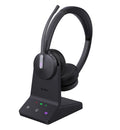 Yealink WH64 Dual Teams DECT Wireless Headset, DECT & Bluetooth Wireless, Busylight, 3-Mic Noise Cancellation, Charging Stands, Carrying Bag - Image 1