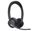 Yealink WH64 Hybrid Dual UC DECT Wireless Headset, DECT & Bluetooth Hybrid Wireless Technology, 3-Mic Noise Cancellation, UC Certified, Dongle WDD60 - Image 1