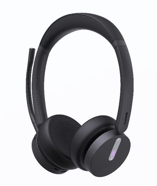 *LS Yealink WH64 Hybrid Dual UC DECT Wireless Headset, DECT & Bluetooth Hybrid Wireless Technology, 3-Mic Noise Cancellation, UC Certified, Dongle WDD - Image 2