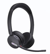 Yealink WH64 Hybrid Dual UC DECT Wireless Headset, DECT & Bluetooth Hybrid Wireless Technology, 3-Mic Noise Cancellation, UC Certified, Dongle WDD60 - Image 3